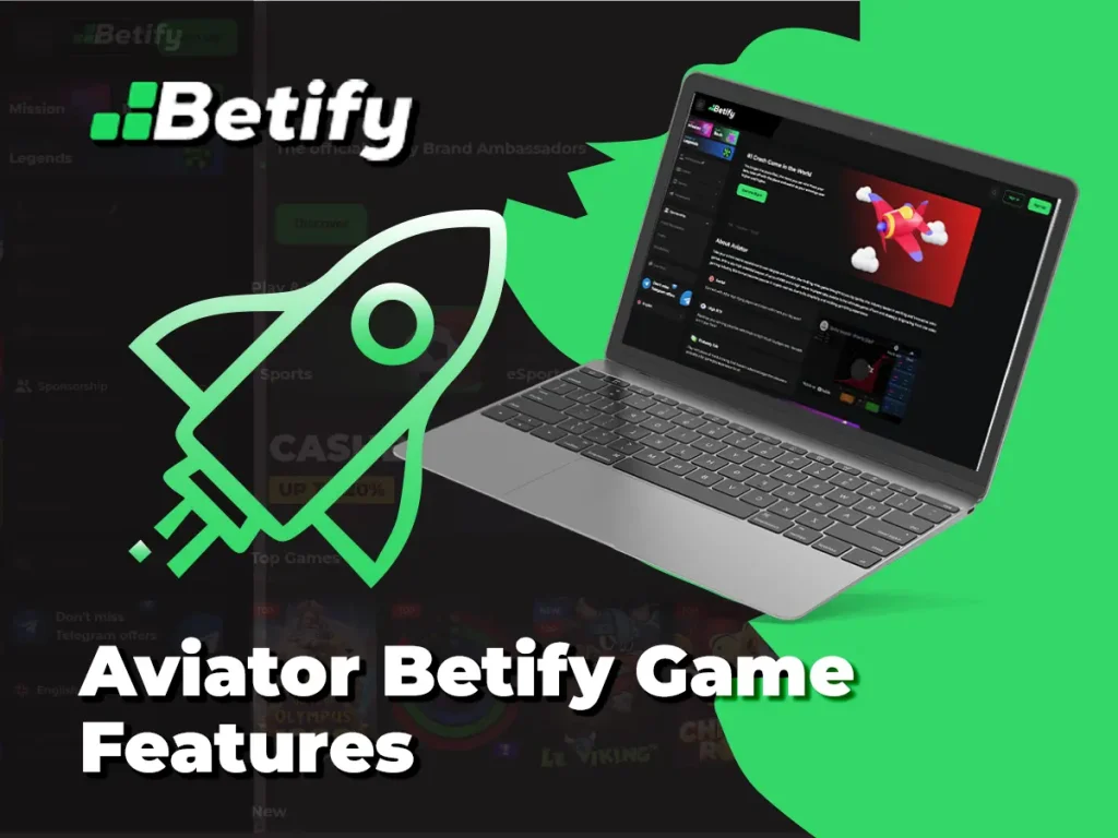 Funktionen des Aviator Betify-Spiels