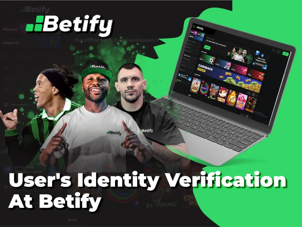 User's Identity Verification At Betify