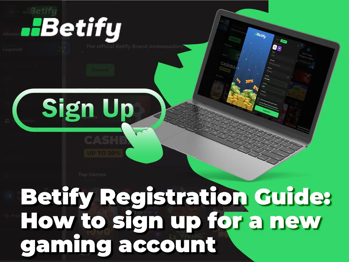 betify-sign up